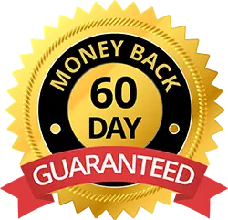 60 day money back guarantee badge